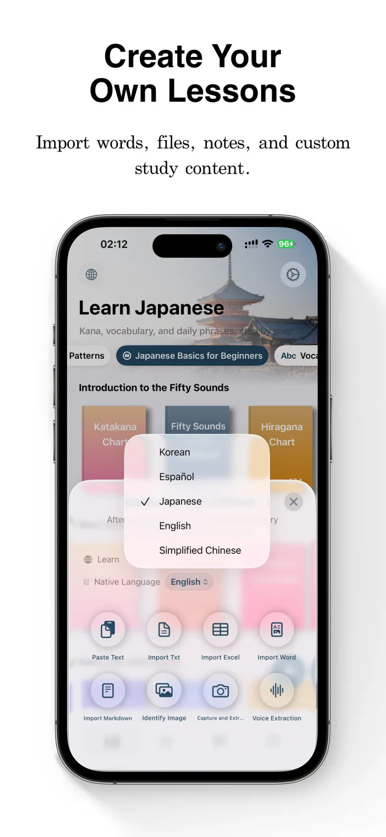 FreeLingo App Store screenshot 8 for de-DE