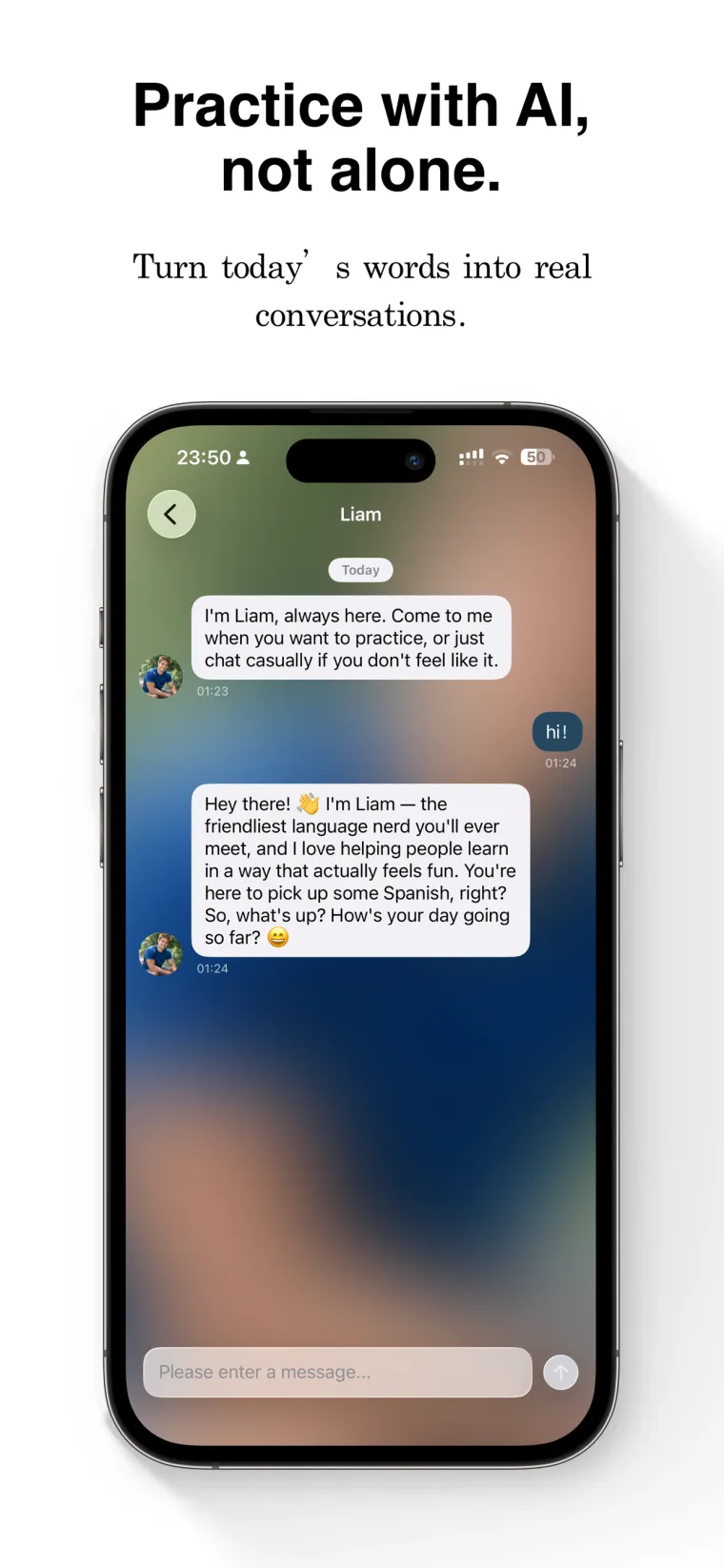 FreeLingo App Store screenshot 7 for hi