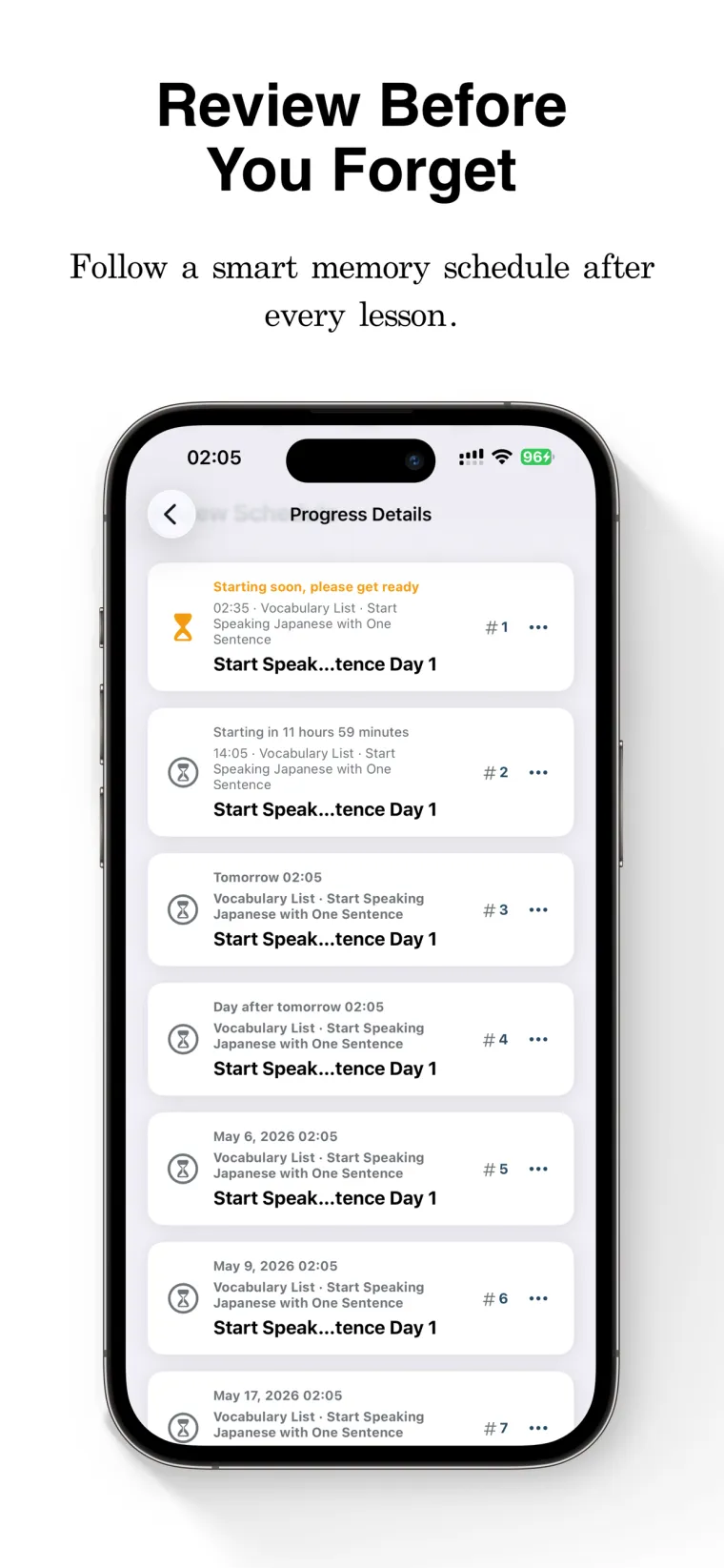 FreeLingo App Store screenshot 5 for it