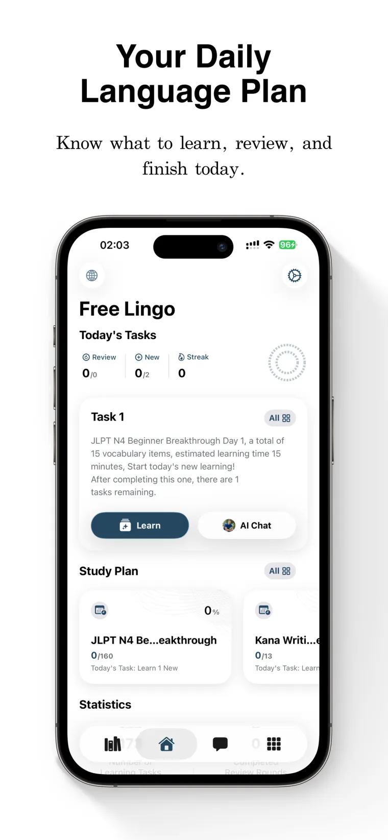 FreeLingo App Store screenshot 3 for ru