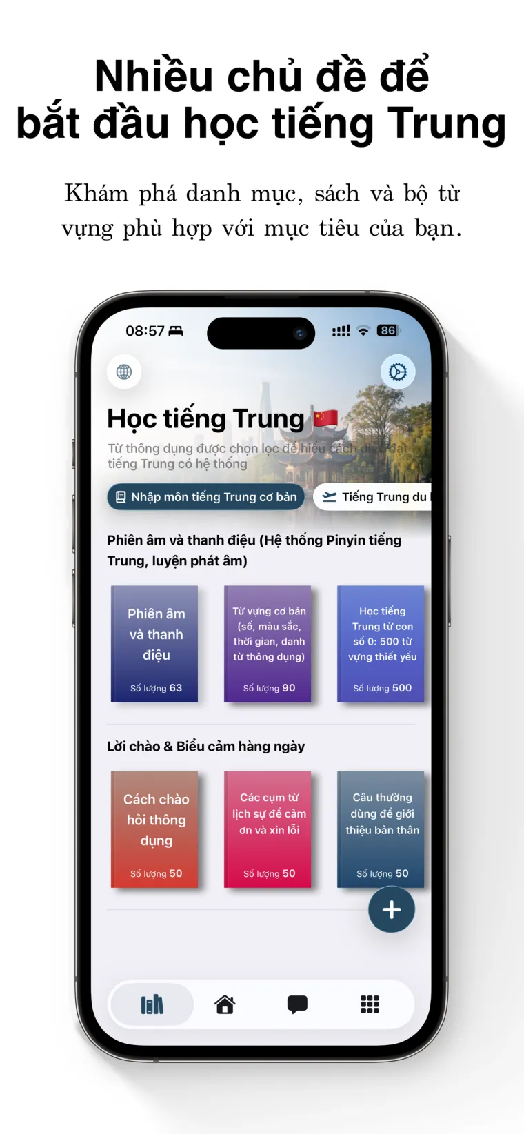 FreeLingo App Store screenshot 4 for vi