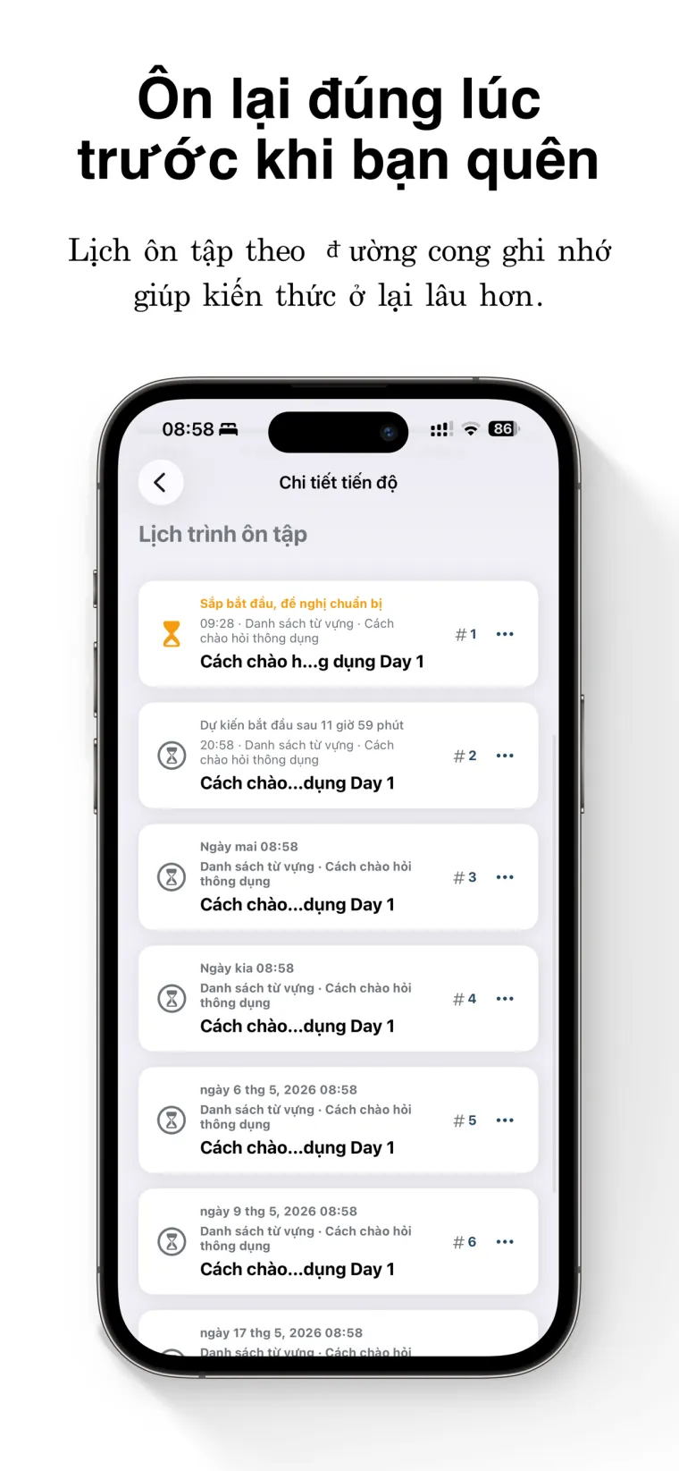 FreeLingo App Store screenshot 5 for vi