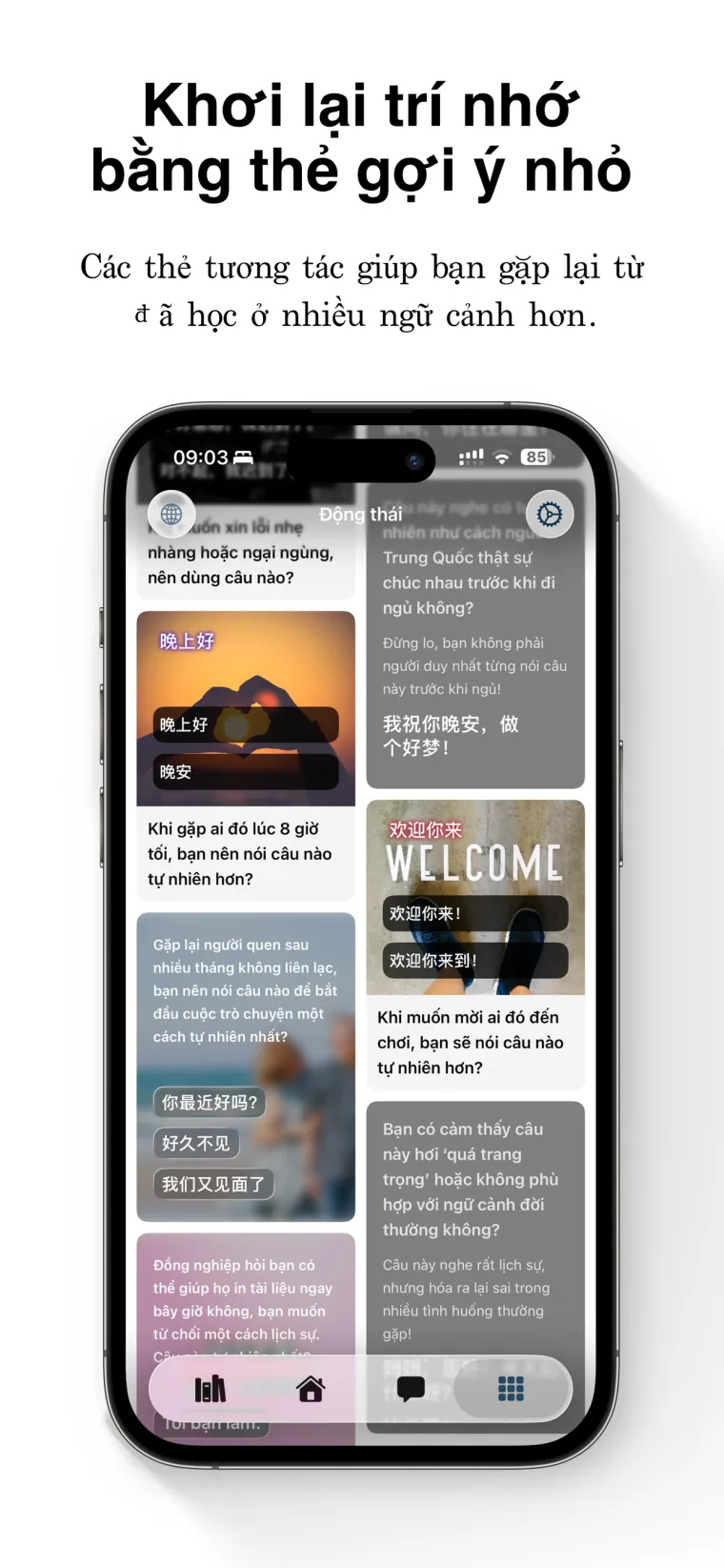 FreeLingo App Store screenshot 8 for vi